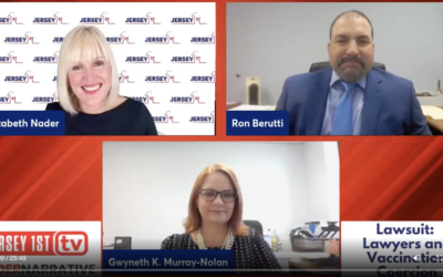 Video of Ron Berutti and Gwyneth K. Murray-Nolan on The Nader Narrative with Elizabeth Nader of Jersey 1st TV on August 18, 2022