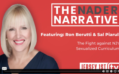 “Video interview of Ron Berutti and client Sal Piarulli about New Jersey’s Sexualized Curriculum Standards with Elizabeth Nader of Jersey First TV on March 29, 2023”